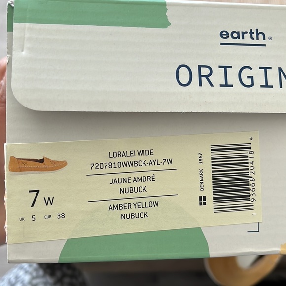 Earth Origins Loralei (Women's) in Amber Yellow . BRAND NEW - Picture 5 of 6